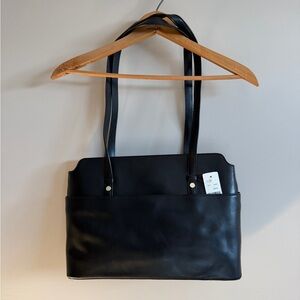 Brooks Brothers leather satchel